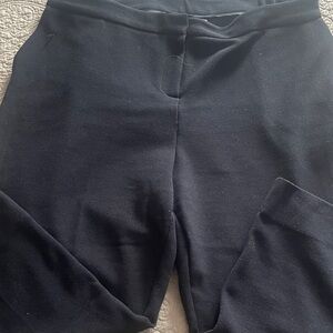 Joan Rivers  Black Textured Capri Pants NWOT